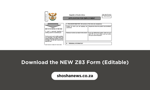 Download the NEW Z83 Form (Editable)