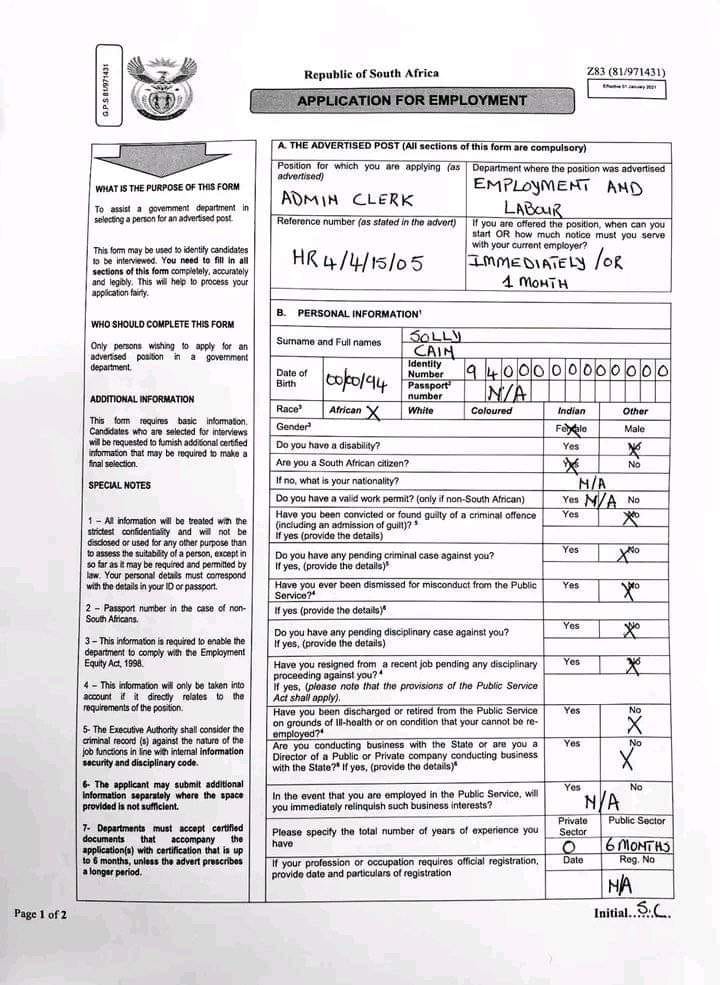 How to Fill the New Z83 Form in 2024 - Find your dream career