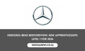 Mercedes-Benz Bedfordview: New Apprenticeships Level 1 for 2024 ...