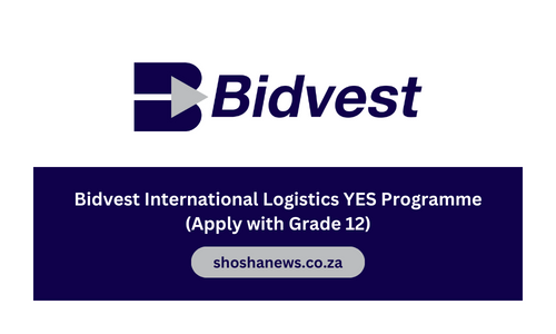 Bidvest International Logistics YES Programme (Apply with Grade 12)