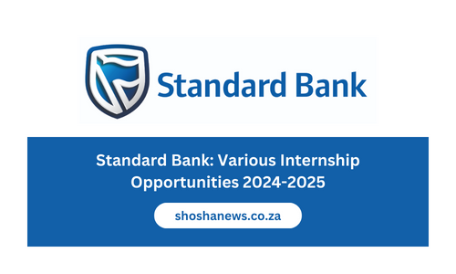 Standard Bank: Various Internship Opportunities 2024