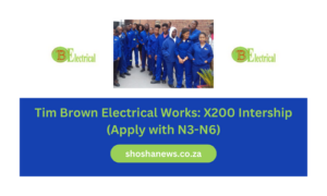 Tim Brown Electrical Works: X200 Intership (Apply with N3-N6)