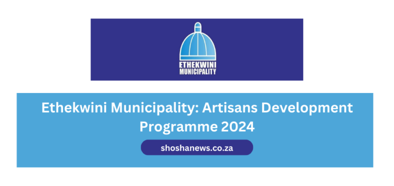 Ethekwini Municipality: Artisans Development Programme 2024