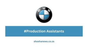 BMW Is Recruiting X7 Production Assistants ( Apply with Grade 12)