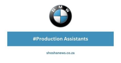 BMW Is Recruiting X7 Production Assistants ( Apply with Grade 12)