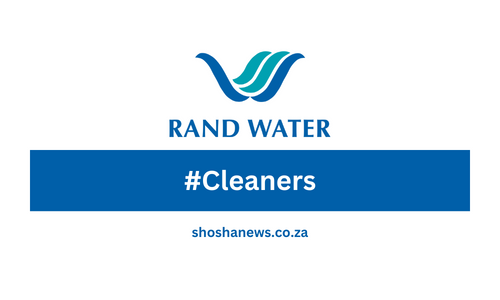 Rand Water is Looking for Day & Night Cleaners (6 Posts) April 2024