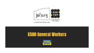 City of Johannesburg: X500 General Workers