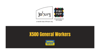 City of Johannesburg: X500 General Workers