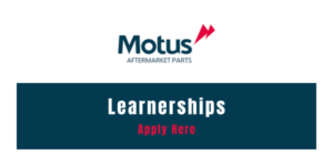 Motus: Wholesale & Retail Operations Learnerships 2024