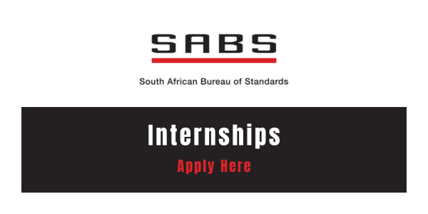 X60 Posts SABS Internship Opportunities