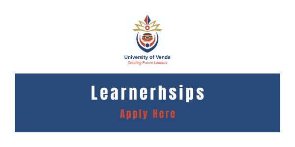 University of Venda Learnerships and Skills Programmes 2024