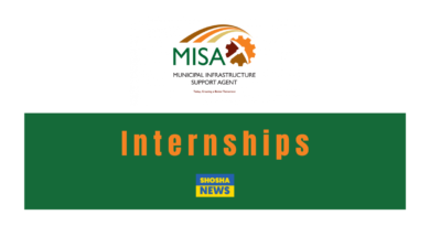 Municipal Infrastructure Support Agent (MISA) Graduate Internship Programme 2024