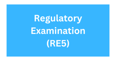 How to Apply for the Regulatory Examination (RE5) Certificate