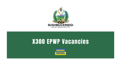 X300 EPWP WASTE MANAGEMENT VACANCIES AT THE BUSHBUCKRIDGE LOCAL MUNICIPALITY