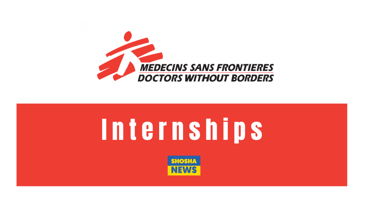 Médecins Sans Frontières (MSF): Internships 2024
