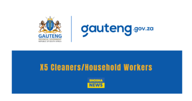 Department of Health is Looking for X5 Cleaners/Household Workers 2024