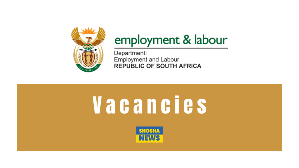 Department of Employment and Labour: Entry level Jobs