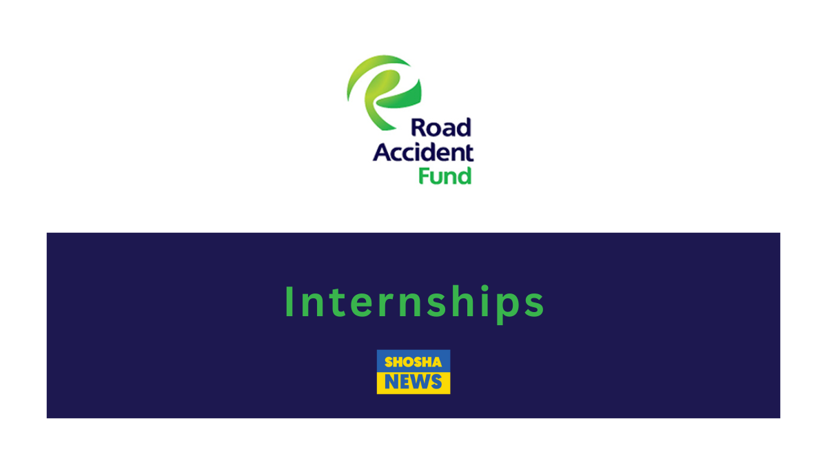 Road Accident Funds: X14 Claim Department Internships 2024