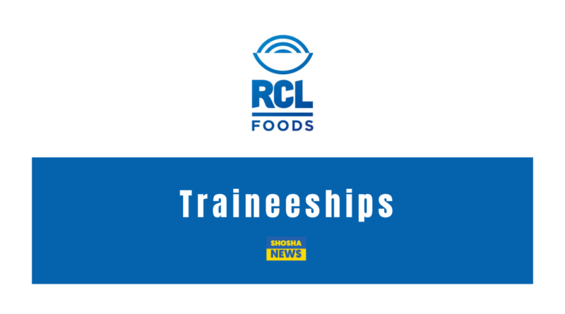 RCL Foods: Traineeships Opportunities 2024