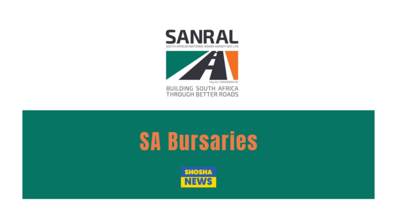 South African National Roads Agency (SANRAL): Bursaries 2025