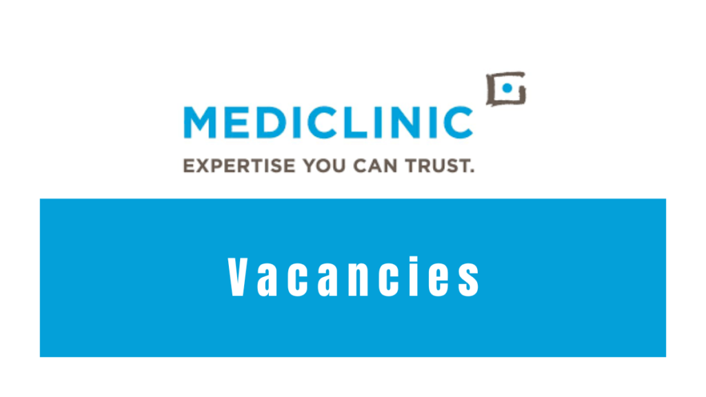 Mediclinic Care Workers Vacancies 2024