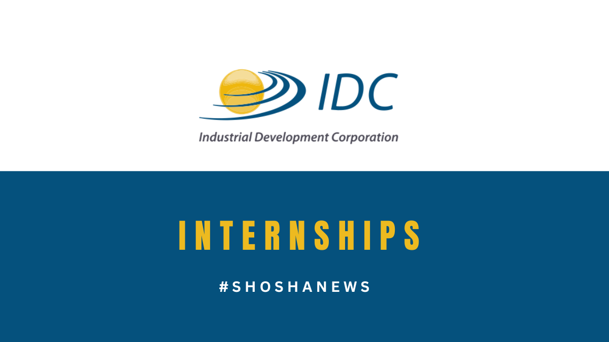 IDC Industrial Development Corporation (IDC): Internships 2024 / 2025