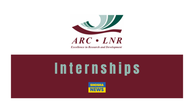 Agricultural Research Council (ARC): Internships 2024