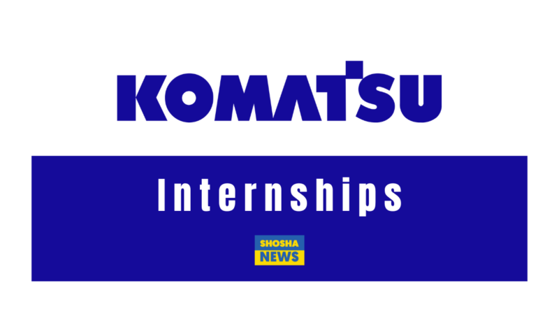 Komatsu Apprentices Opportunities 2024