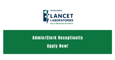 Lancet Laboratories x4 Admin Clerks 2024