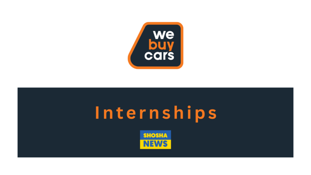 WeBuyCars Marketing Internship Opportunity 2024