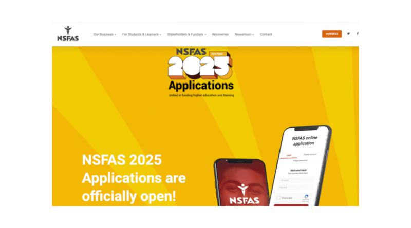 NSFAS 2025 Applications Now Open