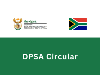 DPSA Circular 06 of 2025