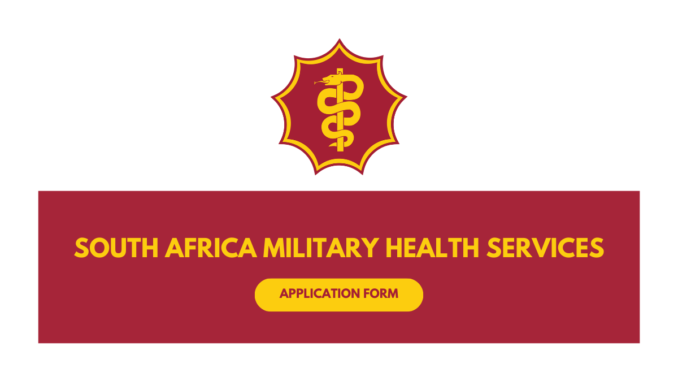 SA Military Health Services Opens MSDS 2025 Applications (PDF Download)