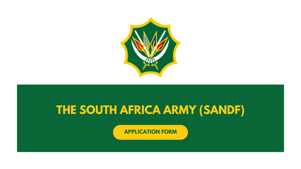 SANDF MSDS Military Application Forms 2026 (PDF download)