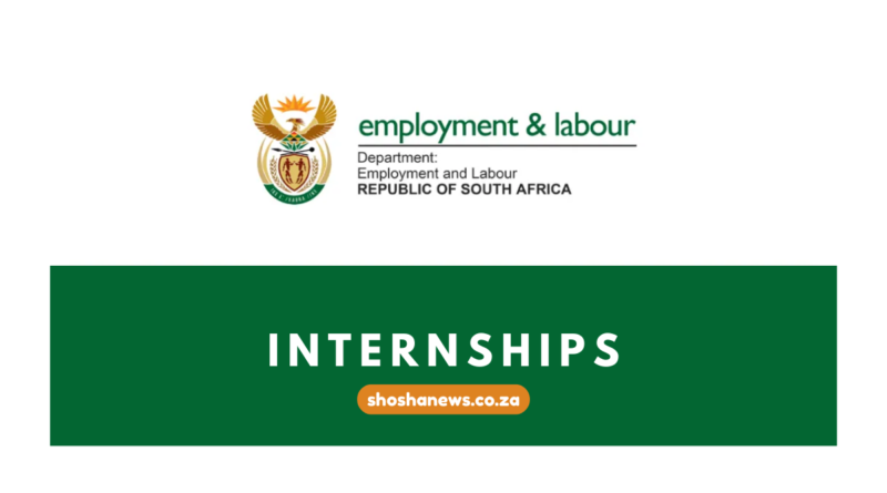 Employment & Labour x10,000 Internships (R7, 450 per month)