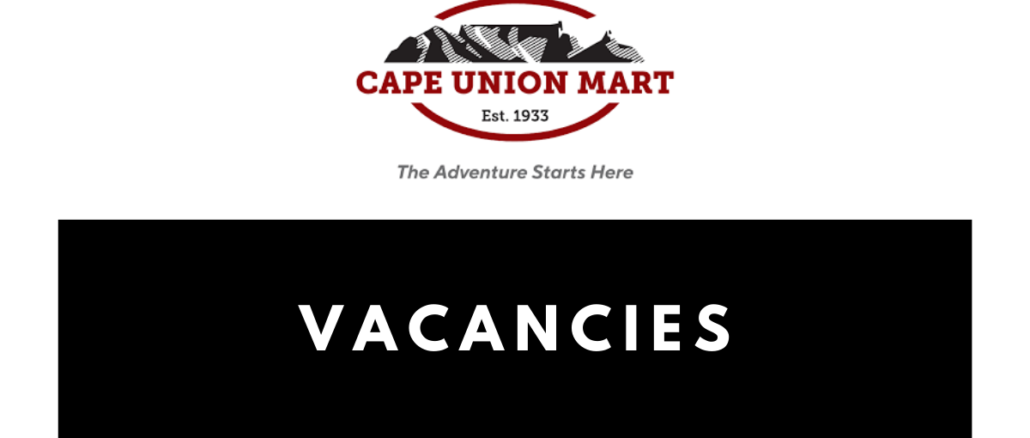 Cape Union Mart Vacancies Listing