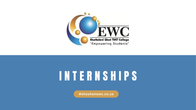 EWC LOGO Ekurhuleni West TVET College Learnerships 2025