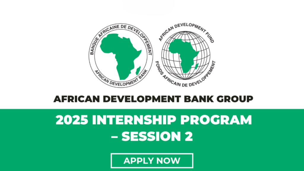 2025 African Development Bank Internship Program – Session 2
