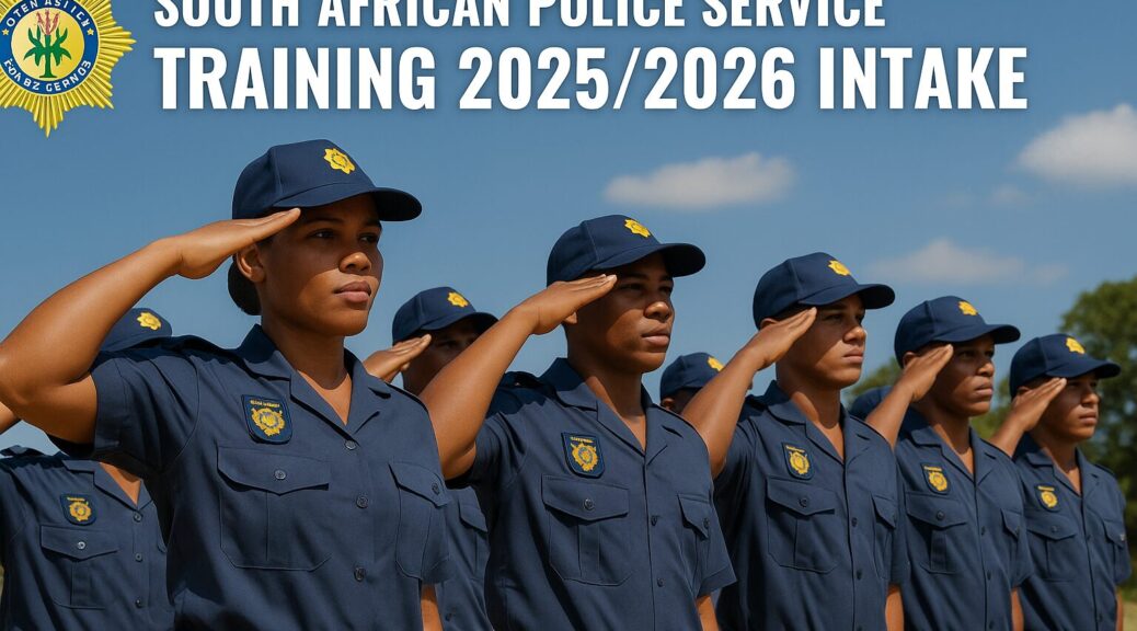 South African Police Service (SAPS): Training 2025/2026 Intake - Available Now!