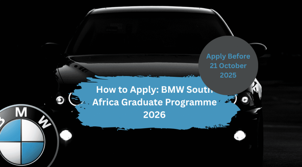 How to Apply: BMW South Africa Graduate Programme 2026