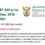 DEFE (R7 860 p/m) Internships 2026 - Available!