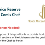 South Africa Reserve Bank X3 Comis Chef 2026