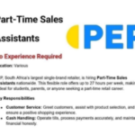 Apply PEP Sales Assistants 2026 - Available!