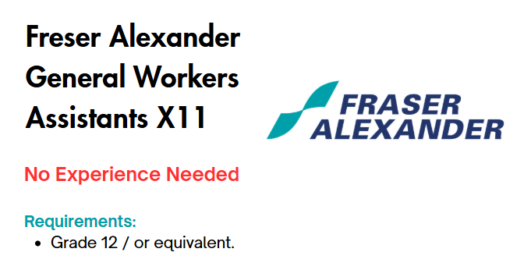 Assistant General Worker X11 (Limpopo) 2026