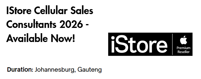 IStore Cellular Sales Consultants 2026 - Available Now!