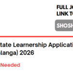 PPRA Real Estate Learnership Application Form (Mpumalanga) 2026