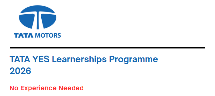 TATA YES Learnerships Programme 2026
