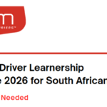 Ram Truck Driver Learnership Programme 2026 for South Africans