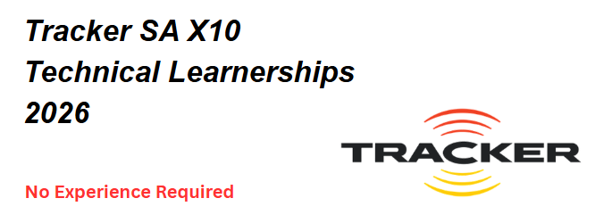 Tracker SA X10 Technical Learnerships 2026