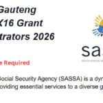 SASSA Gauteng Region X16 Grant Administrators 2026